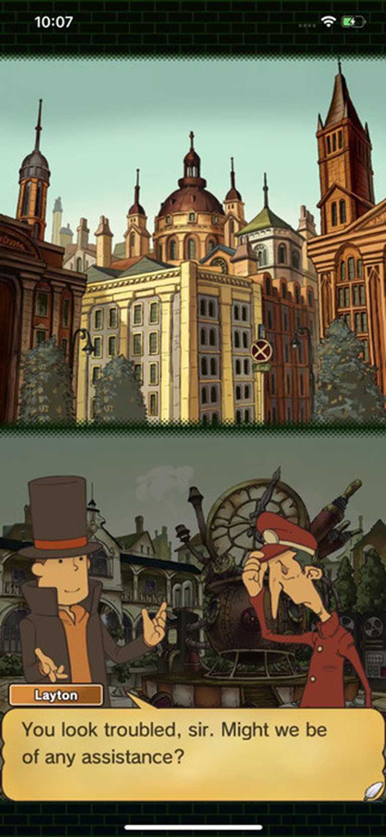 Layton: Unwound Future in HD